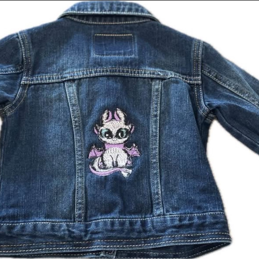 Light Fury Child’s jean jacket